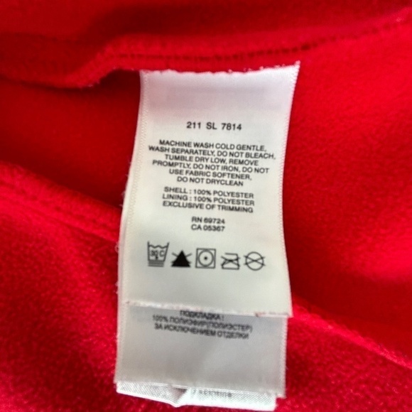 Columbia Interchange full zip fleece lined red jacket size L - Picture 12 of 16